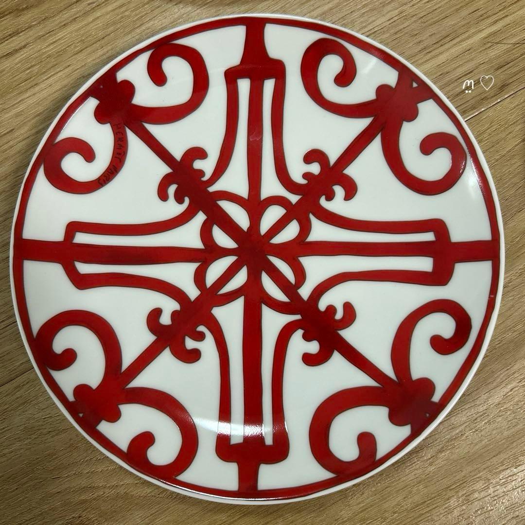 HERMESエルメス　ガダルキヴィール　No6パンプレート3枚セット　17cm皿