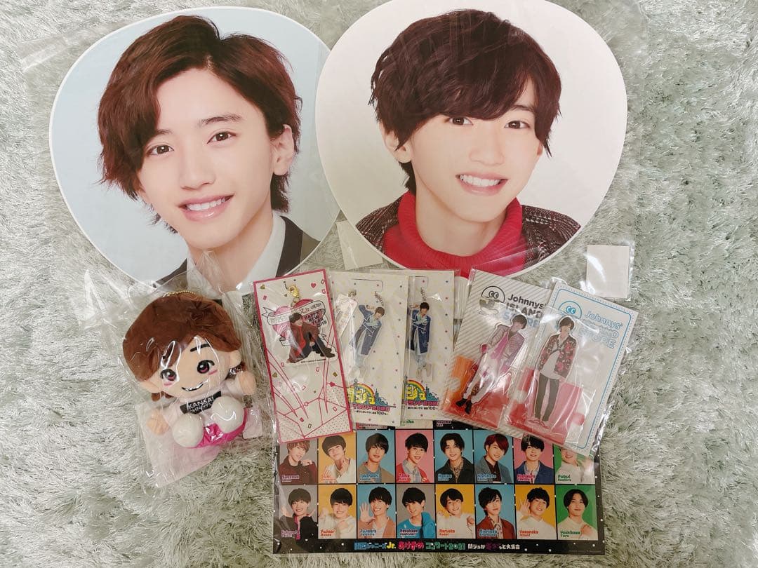 なにわ男子 グッズセット 道枝多め(ちびぬいアクスタ団扇等)