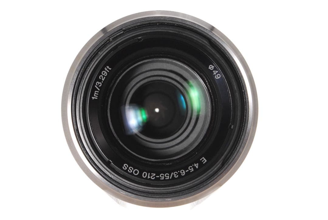 美品✨ソニー E 55-210mm OSS❤️シルバー❤️小型軽量望遠レンズ！