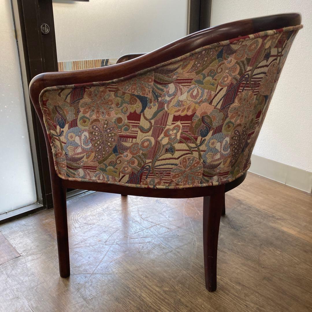 アンティークアームチェア エスニック　デザイナーズ