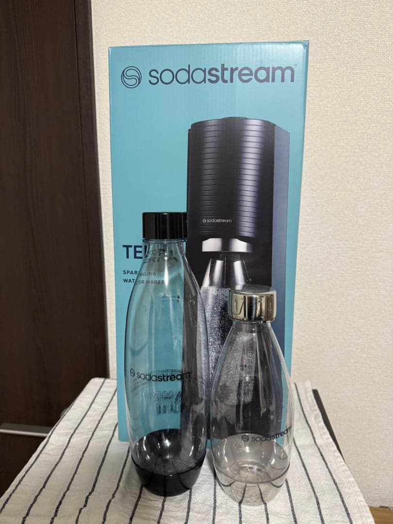 sodastream TERRA 炭酸水メーカー ボトル2本付き