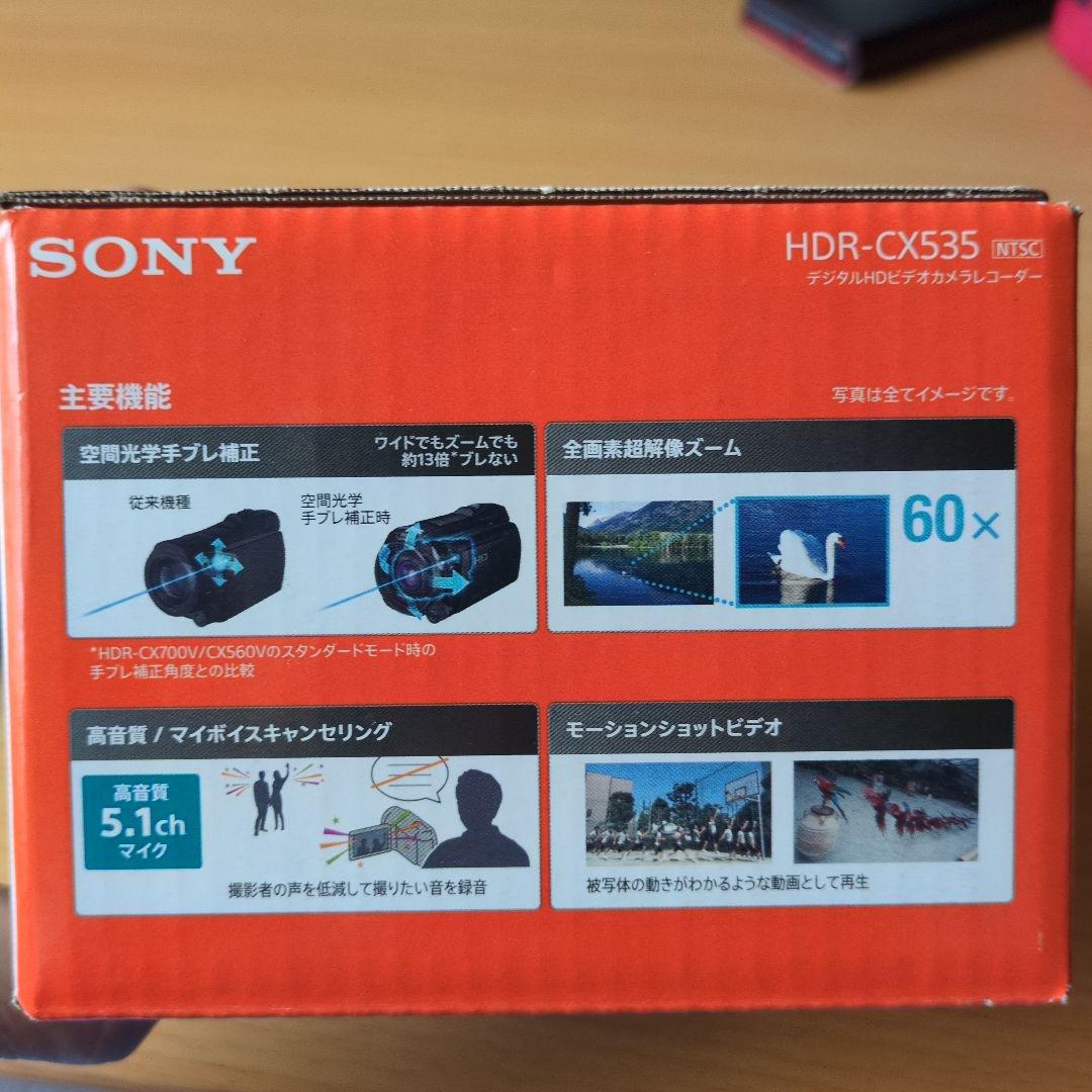 SONYデジタルHDビデオカメラHDR−CX535