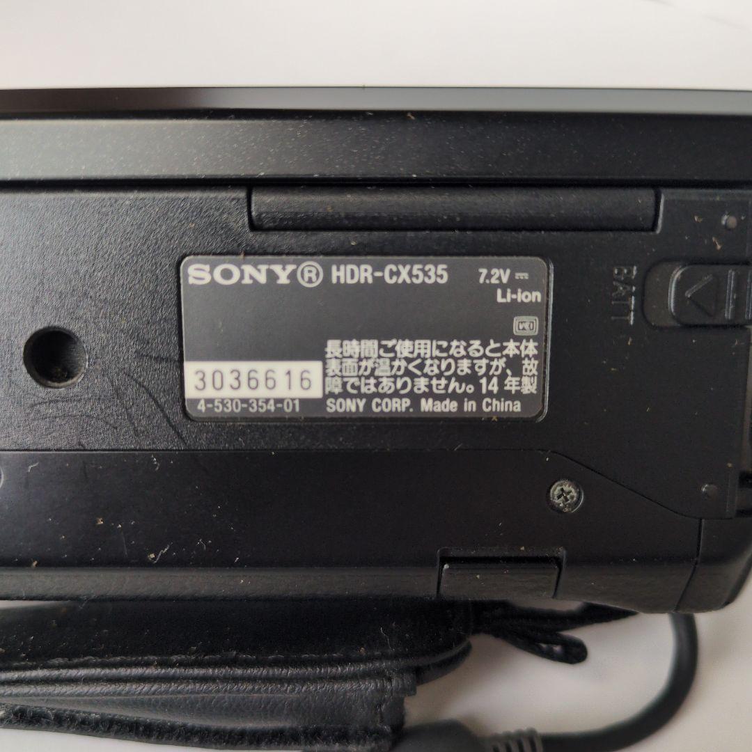 SONYデジタルHDビデオカメラHDR−CX535