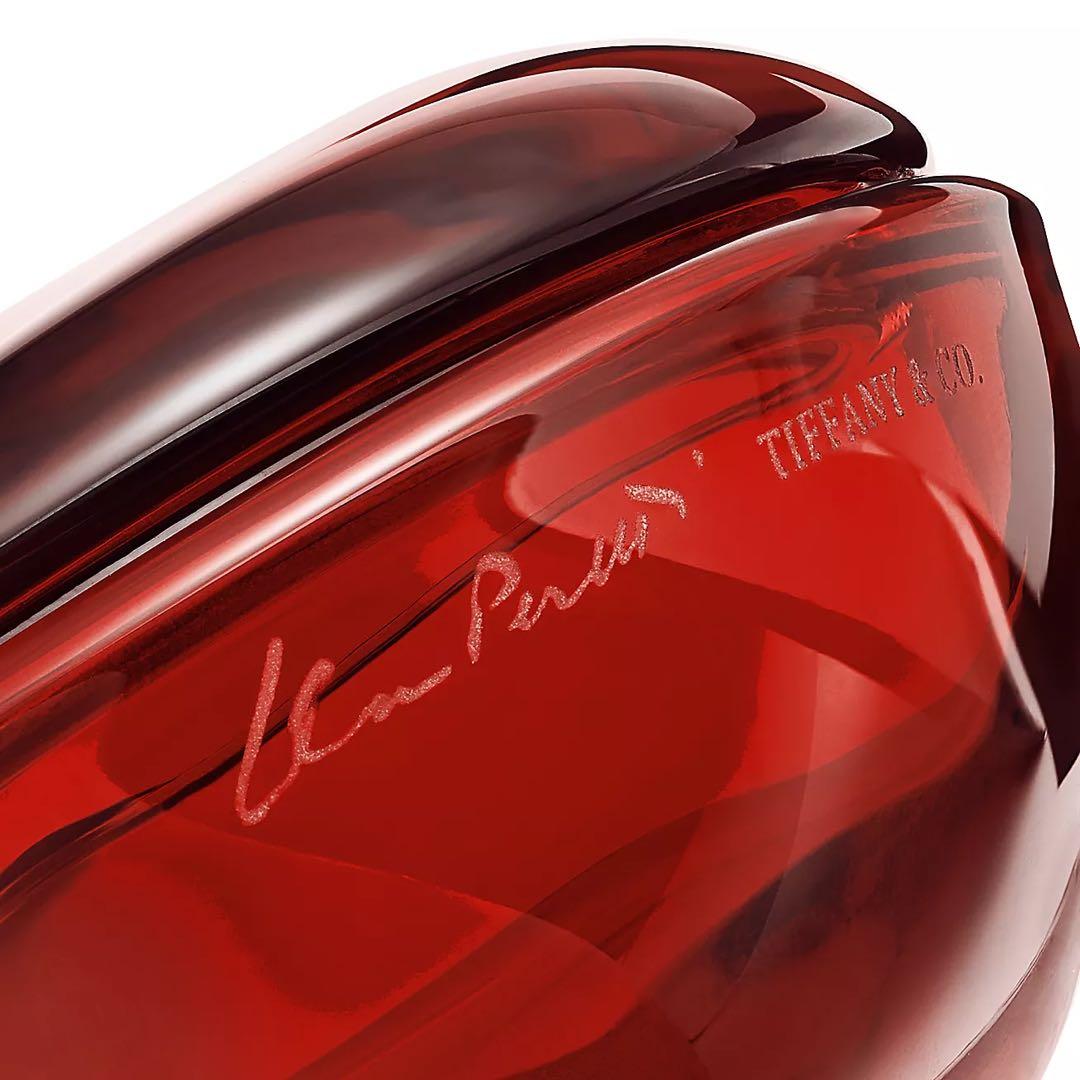 ポ*人様 【値下げしました】ティファニー　ハート ボックス レッド リードクリス