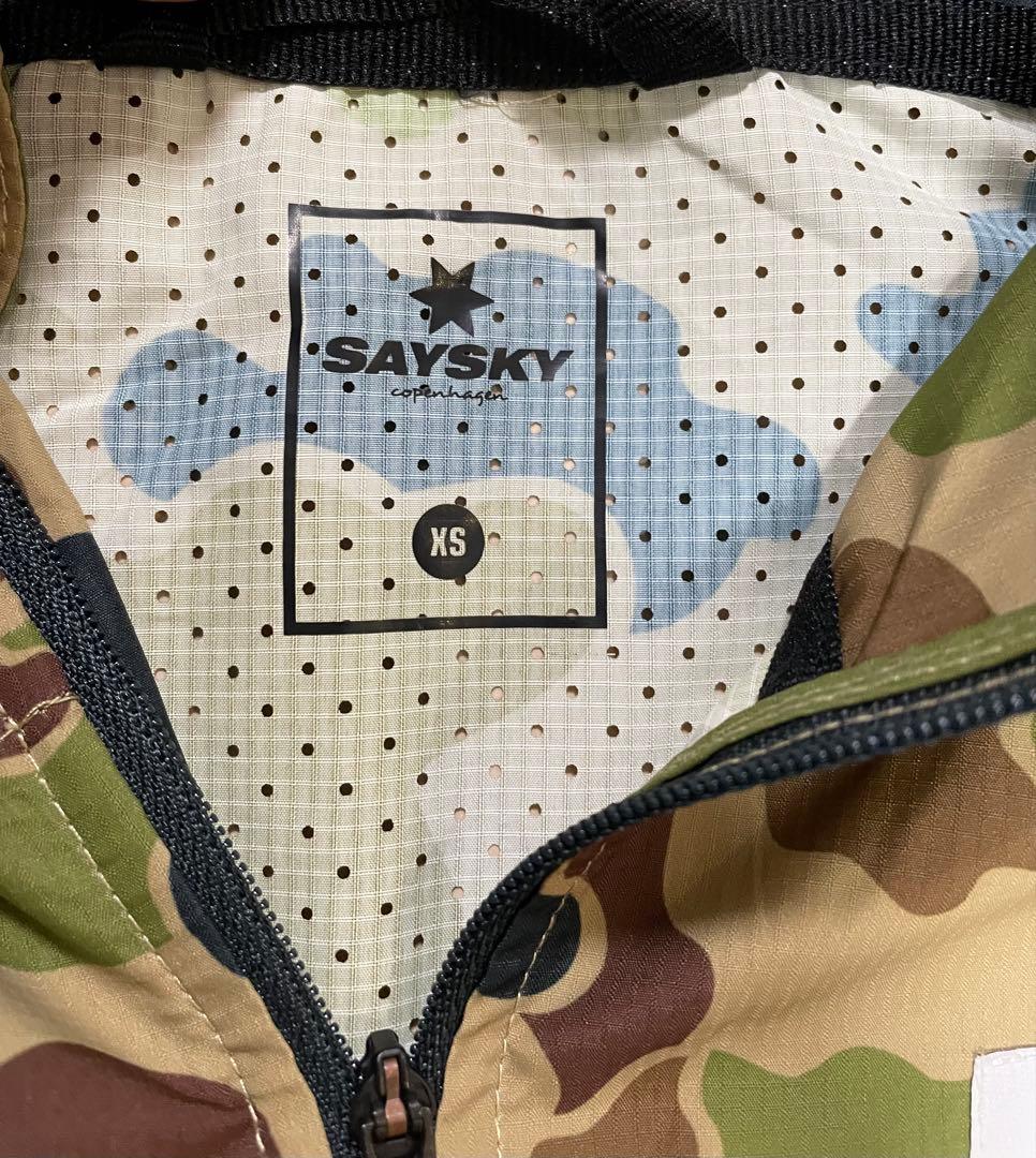 〈美品〉sayskyランニングジャケット XSサイズ　セイスカイ