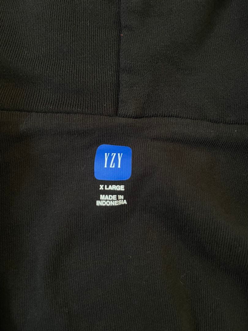 yeezy GAP パーカー　ダブルフェイス　XL ブラック