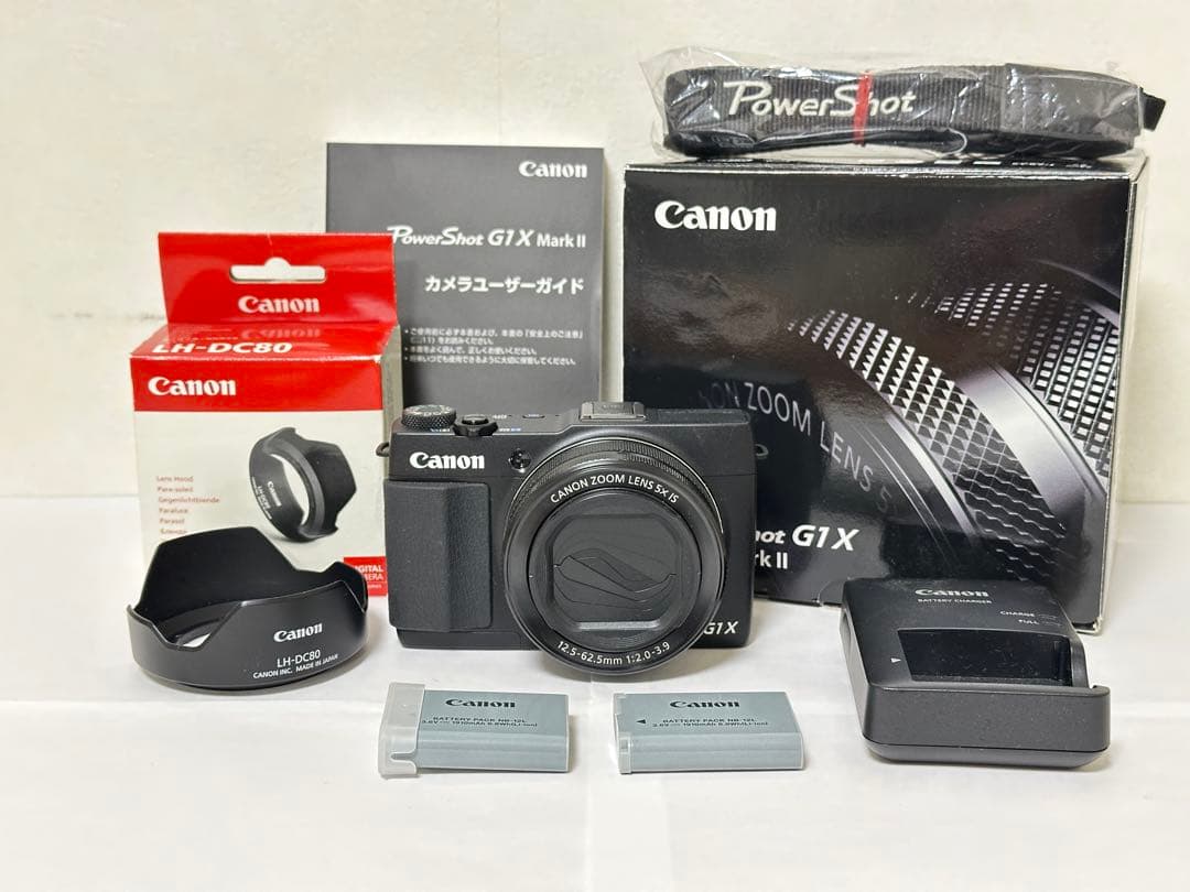 極上美品　Canon PowerShot G G1X MARK2 オプション付