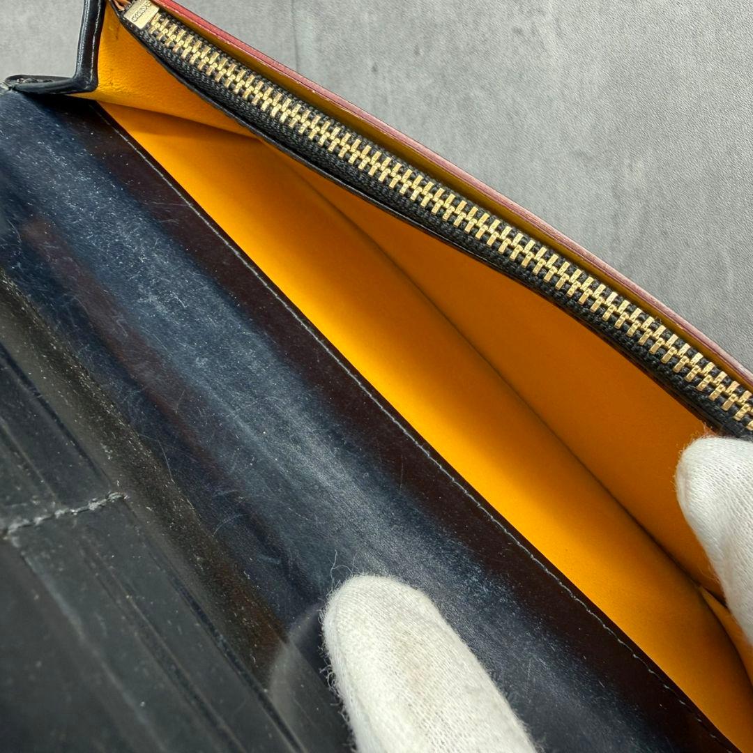 GANZO ガンゾ シェルコードバン2 ホーウィン社 長財布 小銭入れ付き 黒