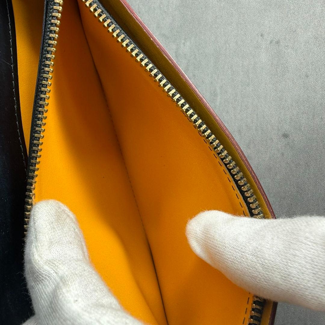 GANZO ガンゾ シェルコードバン2 ホーウィン社 長財布 小銭入れ付き 黒