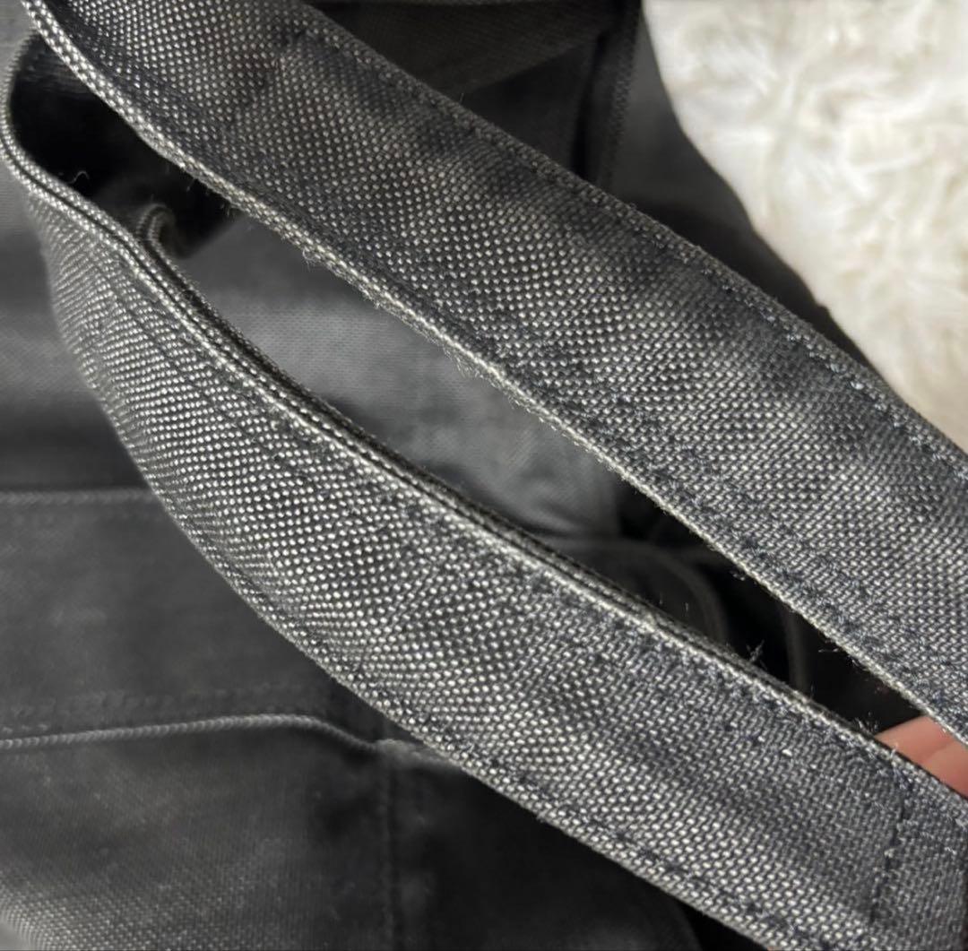 【美品】PORTER ブラック スモーキートートバッグM