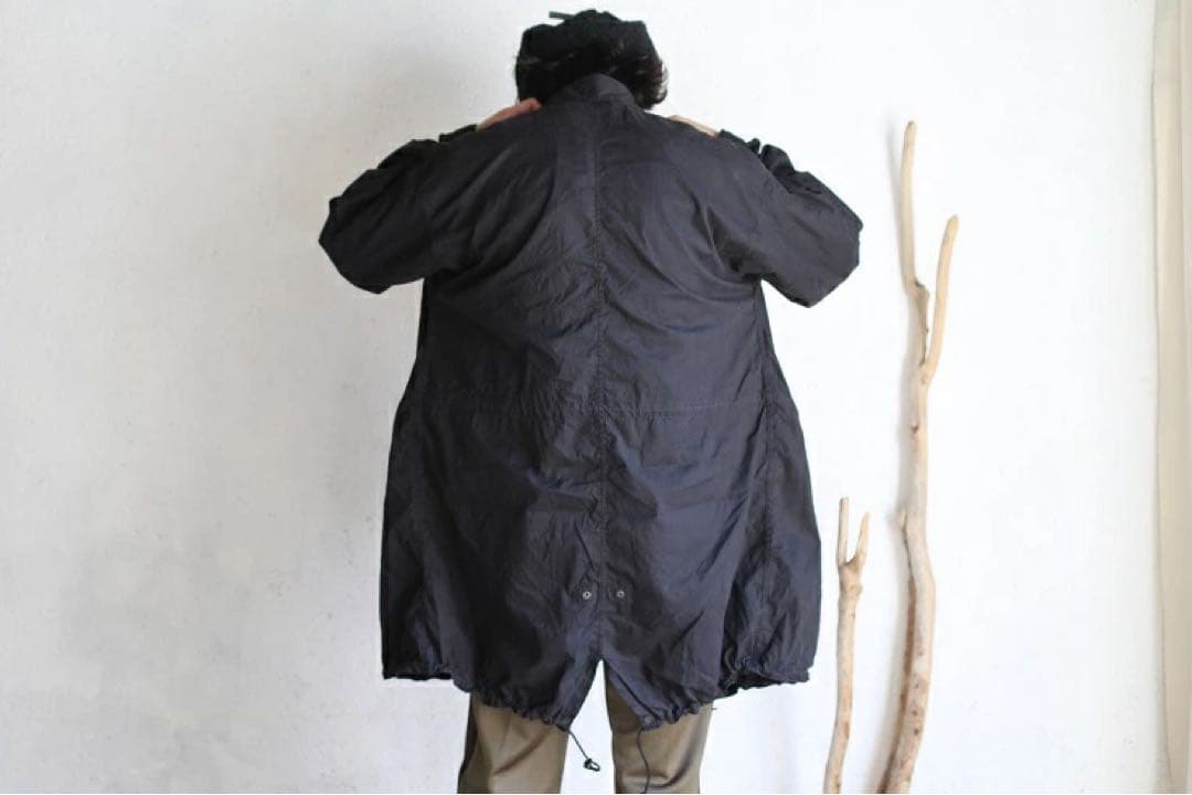 オアスロウ M-65 フィッシュテールコート ブラック サイズ2