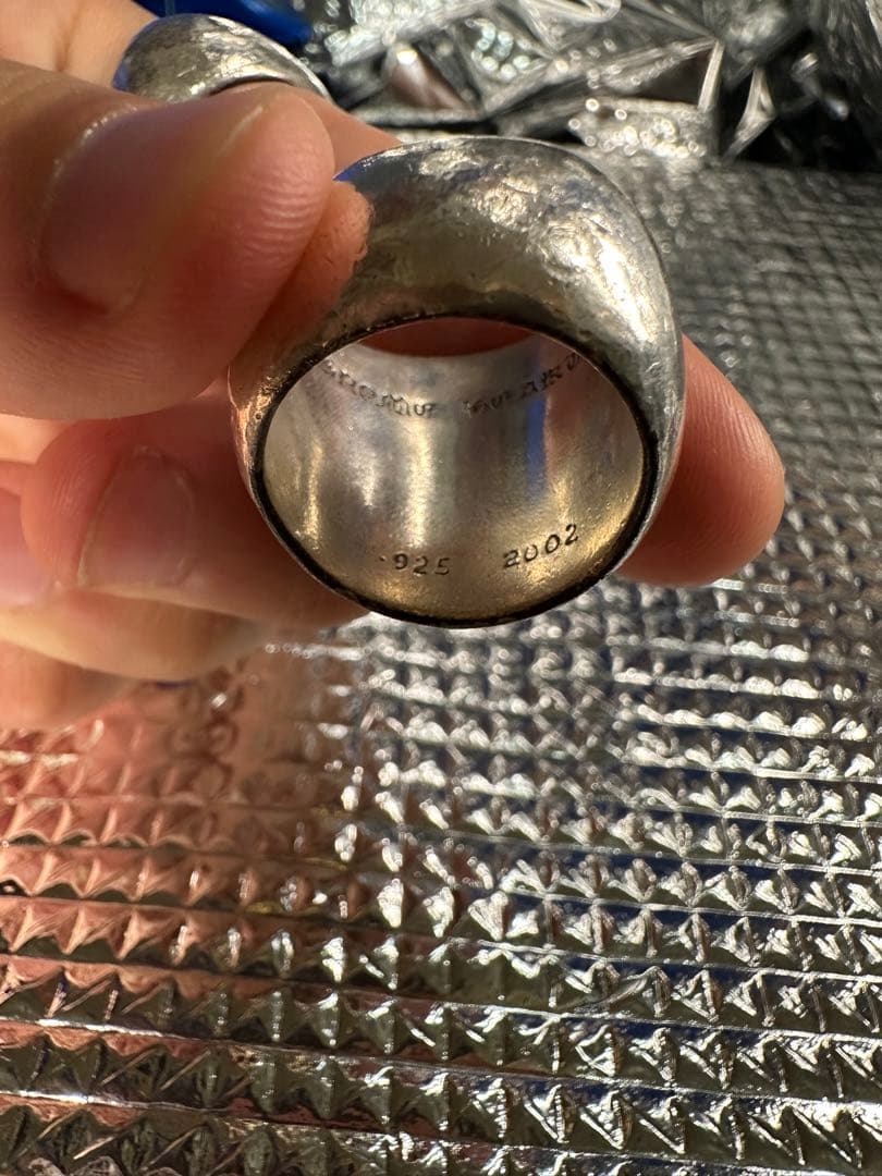 CHROME HEARTS CLSSC OVAL STAR クロムハーツ 鑑定有