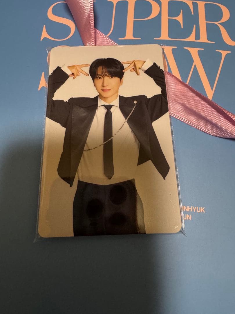 SUPER JUNIOR スジュ スパショ アプグレ プレミアムシート トレカ