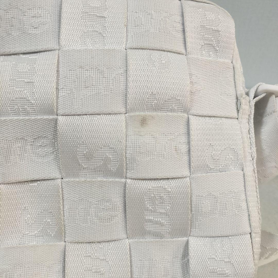 Supreme Woven Shoulder Bag White　シュプリーム
