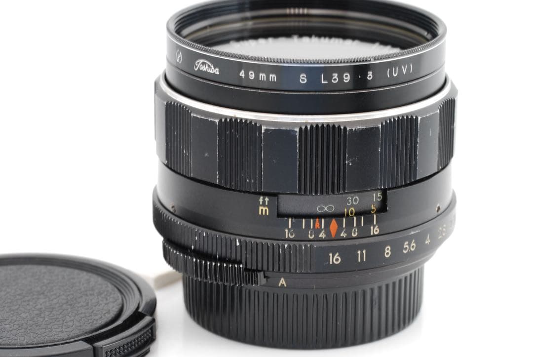 【清掃済・前期型】Super-Takumar 55/1.8 黄変無フィルター付