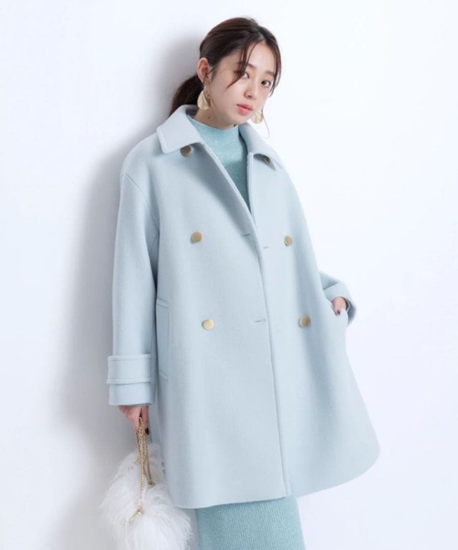 JUSGLITTY（ジャスグリッティー）スタンダードPコート （ブルーミント）