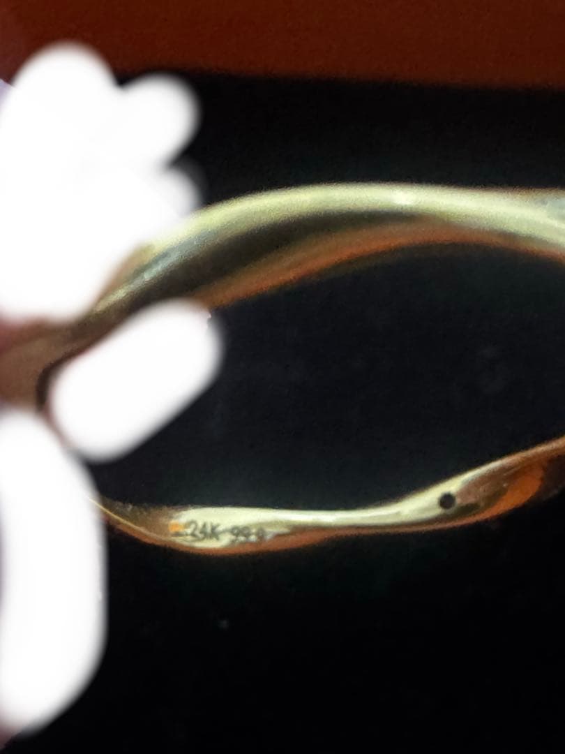 24K指輪 17号サイズ