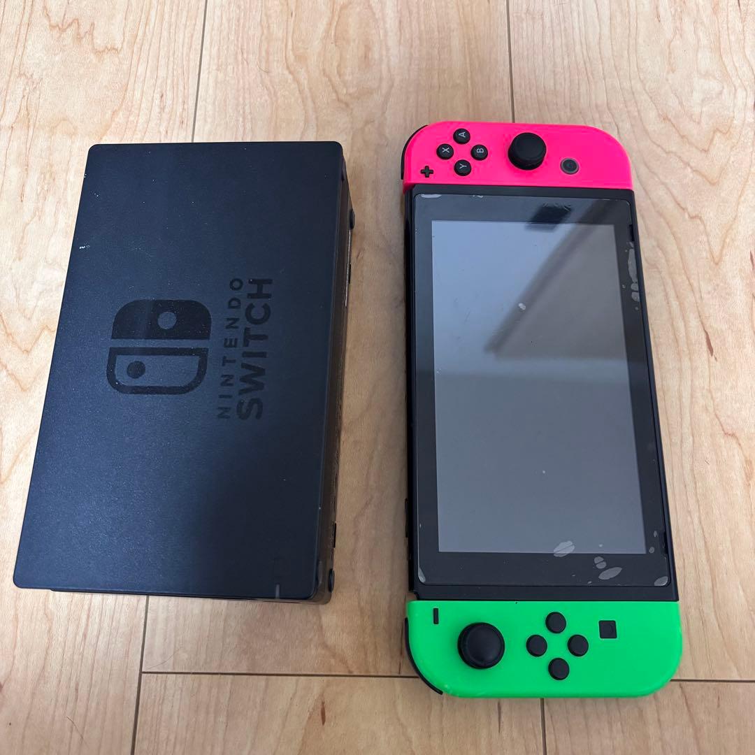 Nintendo switch splatoon2 ver ソフト無し　本体