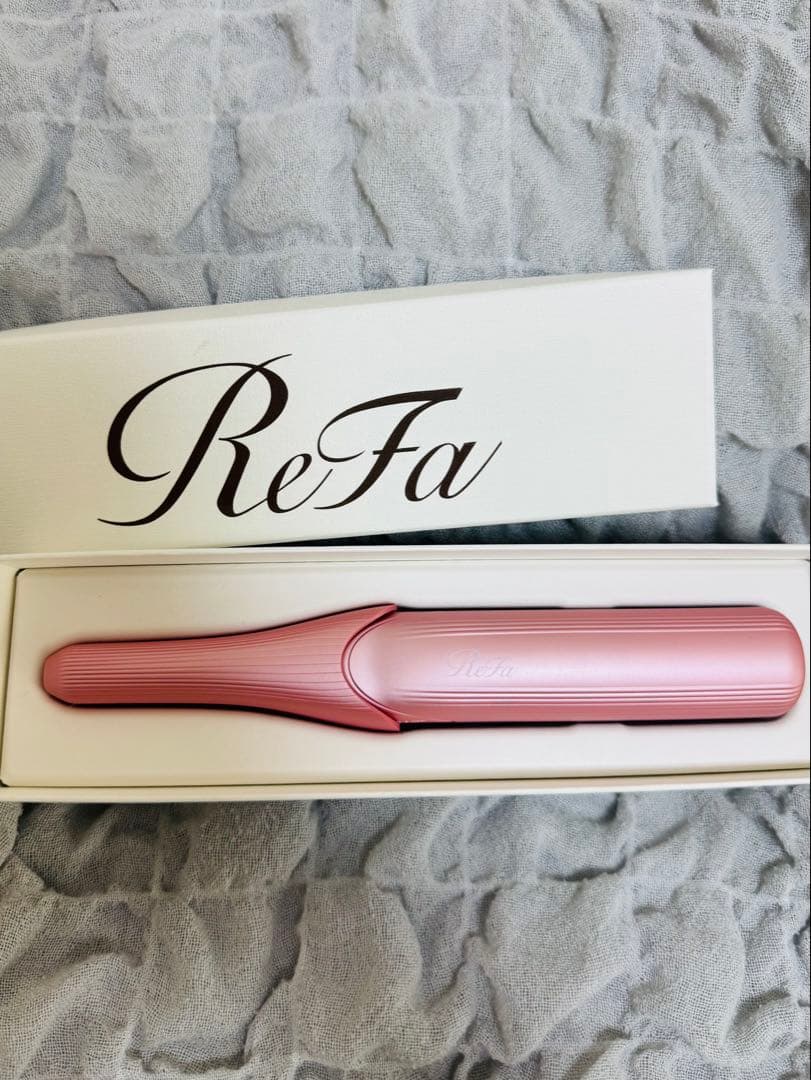 【超美品/ほぼ新品】リファフィンガーアイロン ST ピンク