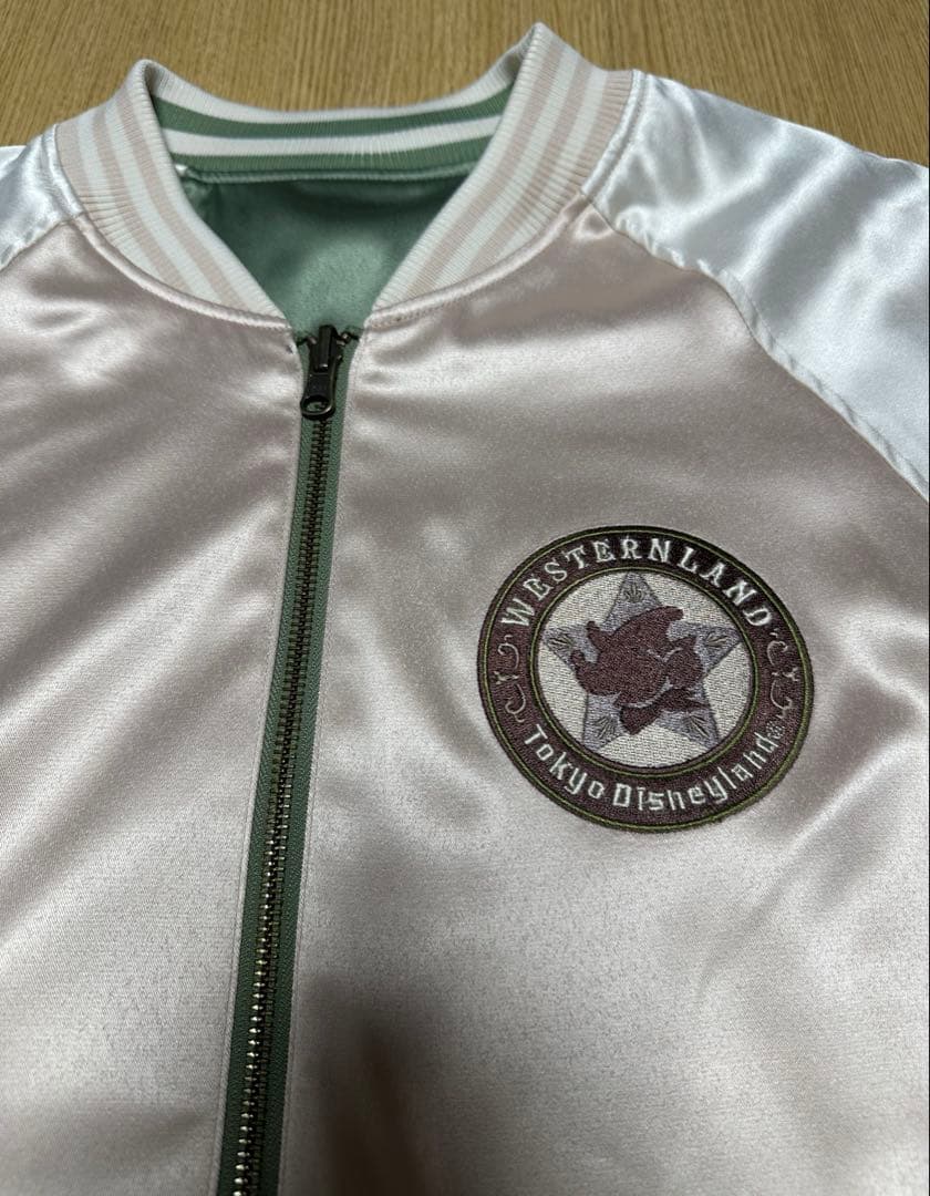 東京ディズニーリゾート スタジャン LL ミッキー リバーシブル ジャンパー