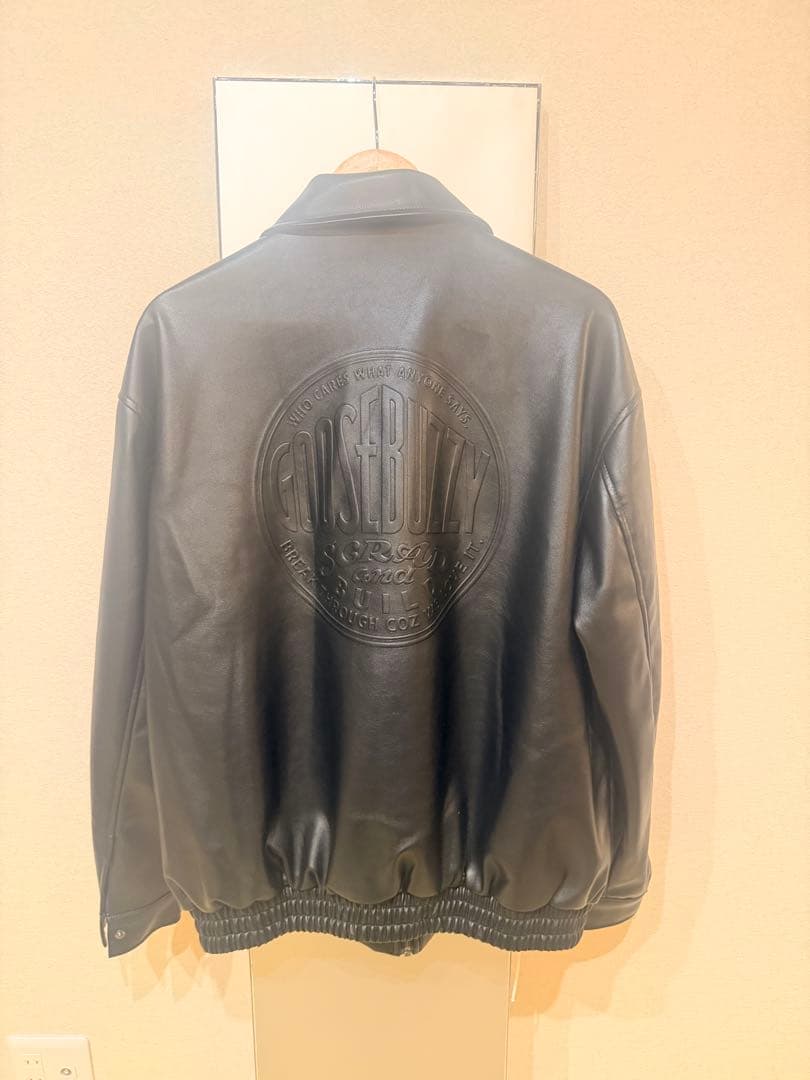  BUZZY TJ 未使用　レザージャケット　ウォレットチェーン付き
