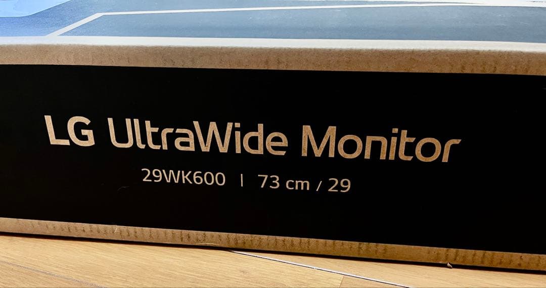 972時間のみ使用！ LG 29WK600/29BK600 モニター 本体