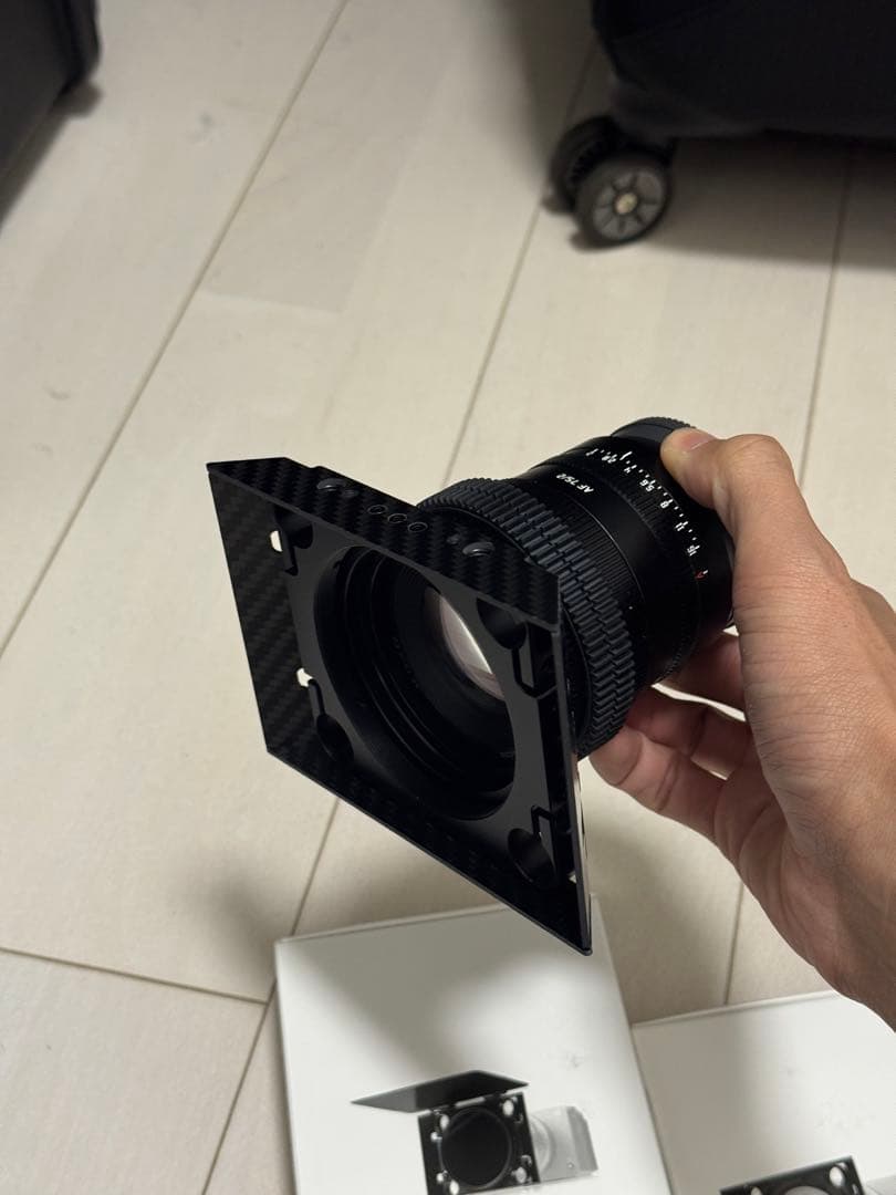 pd movie MINI MATTE BOX カーボン　NDフィルター付き