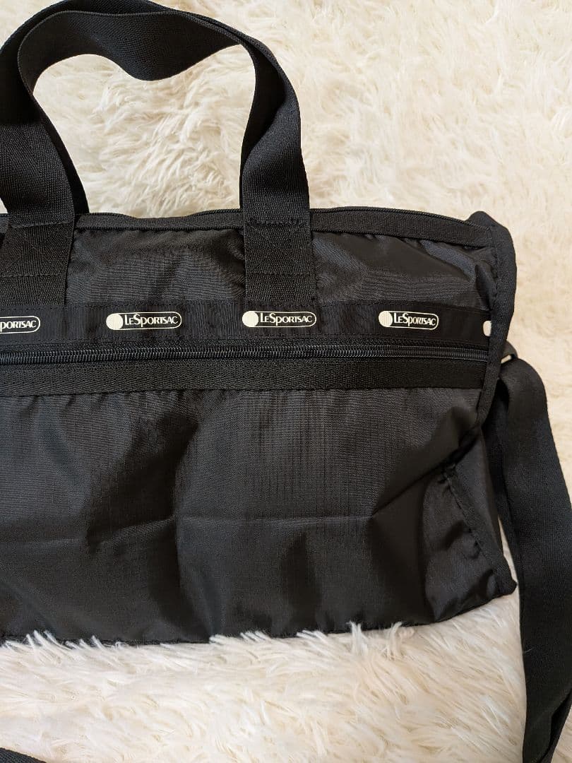 【未使用品】レスポートサック　ボストン　黒　ブラック　2way 旅行バッグ　ジム