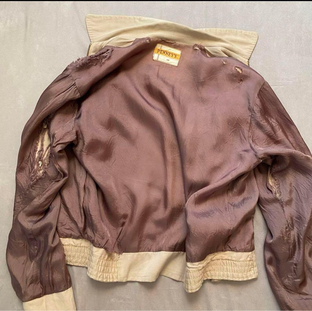古*迎様 40s Penny's Gabardine Jacket Vintag