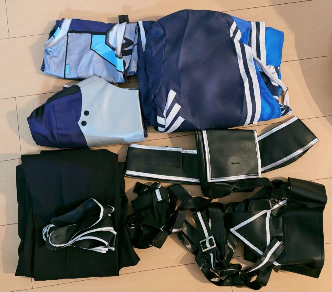 アクシア・クローネ 通常衣装 L 【ウィッグ付き】コスプレ一式