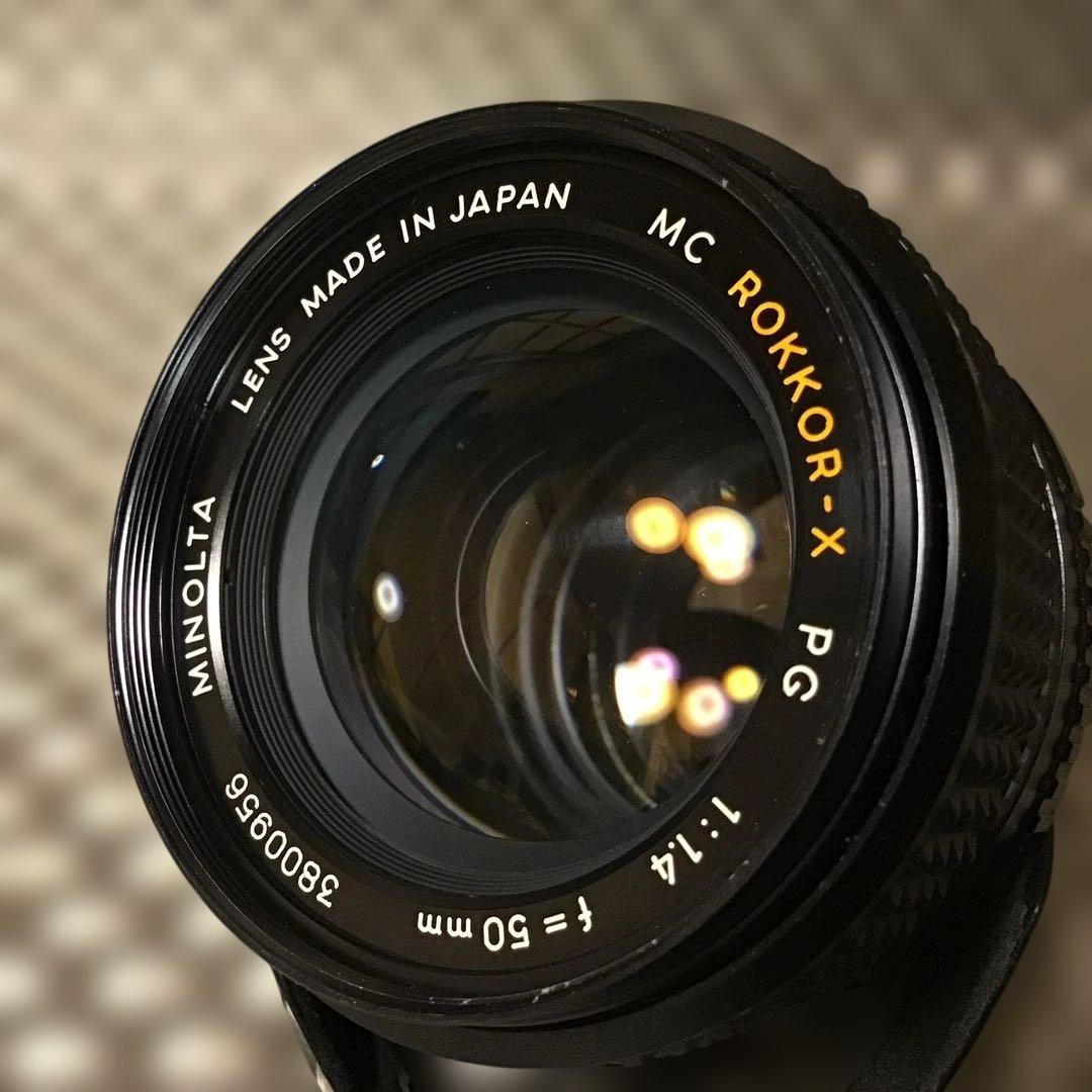 レンズ(単焦点) Minolta MC ROKKOR-X PG 50mm f/1.4