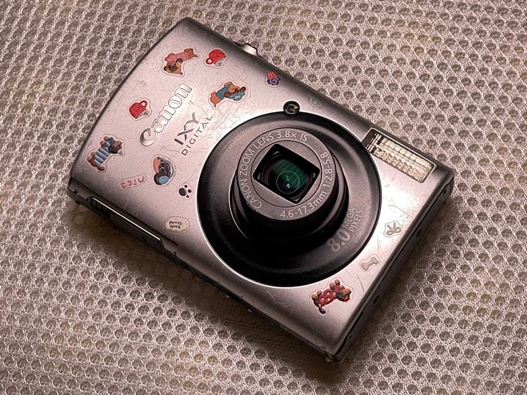 Canon IXY 910IS 動作確認済み