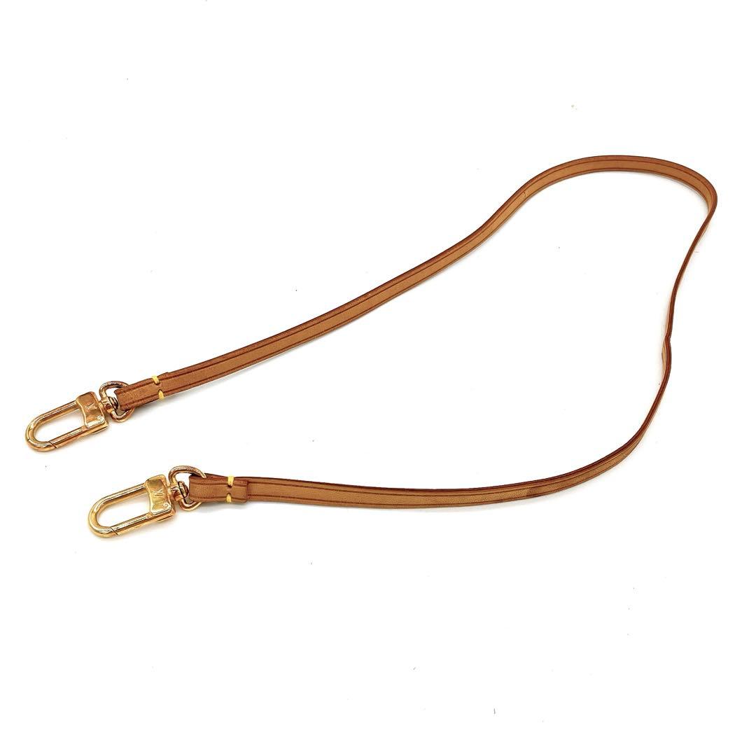 【LOUIS VUITTON】アクセサリーポーチ用　ストラップ　ヌメ革60cm.