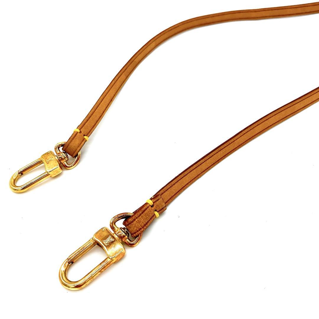 【LOUIS VUITTON】アクセサリーポーチ用　ストラップ　ヌメ革60cm.