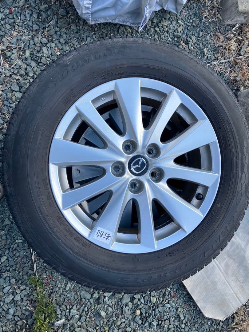 マツダ　CX5 タイヤ　純正　ホイール　サマータイヤ　4本　225/65R17