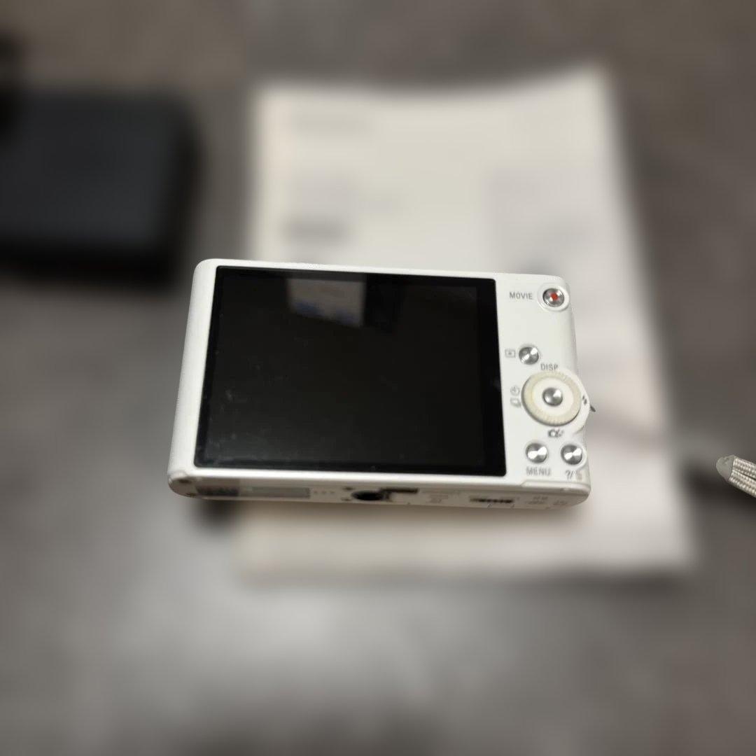 ジャンク品　Sony Cyber-shot DSC-WX300 ホワイト 説明書