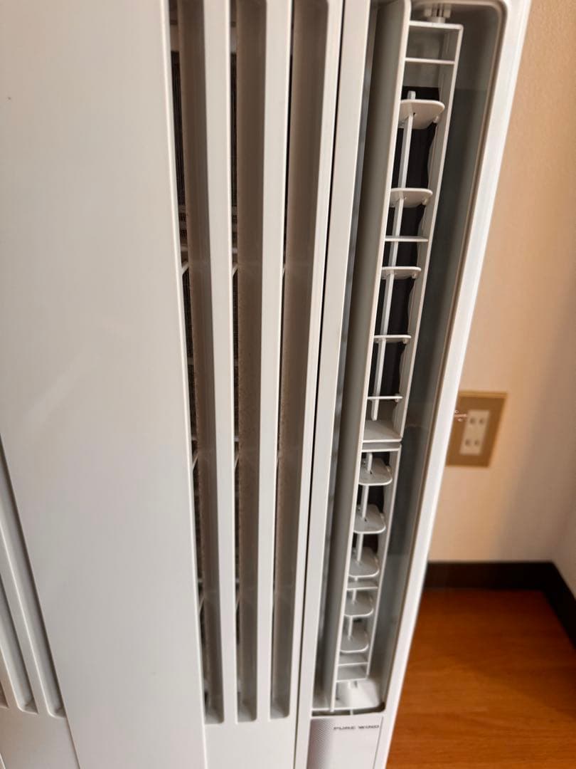 自分で取り付け出来ます！コロナ 窓用冷房専用 CW-F1624R 2024年製②