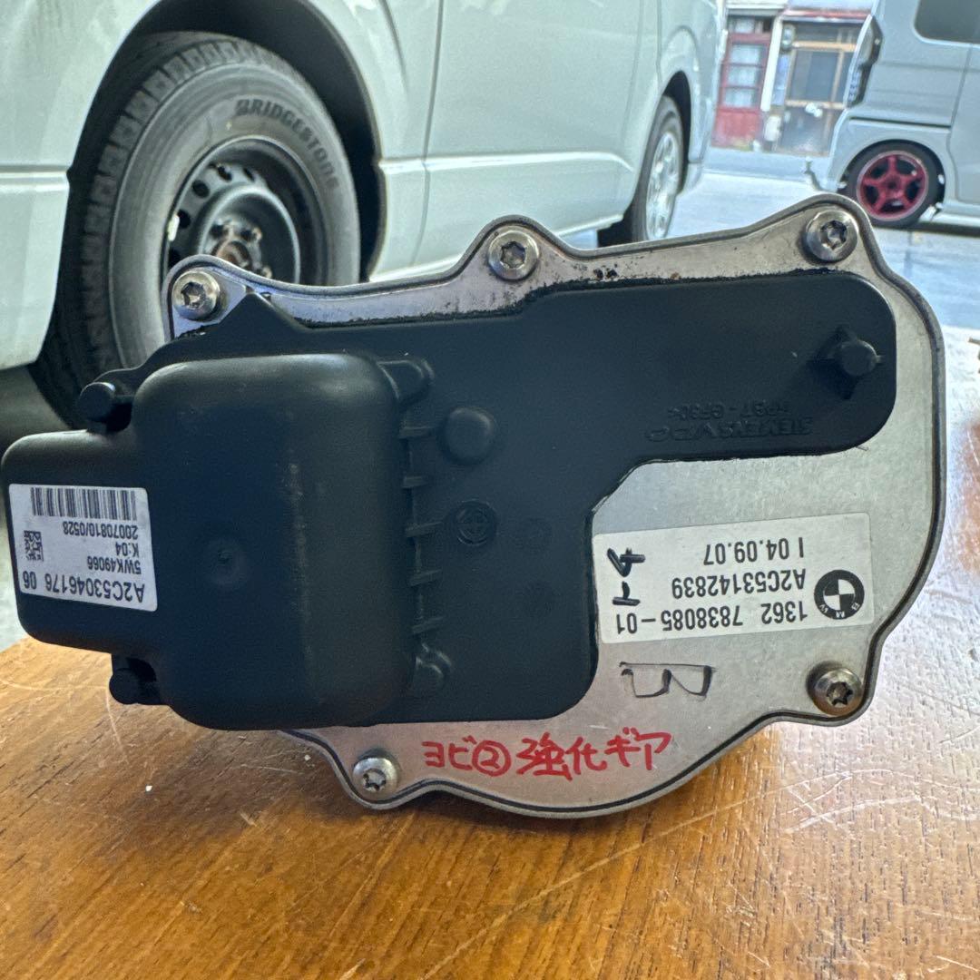  E92 m3 スロットルサーボモータ　強化ギア②