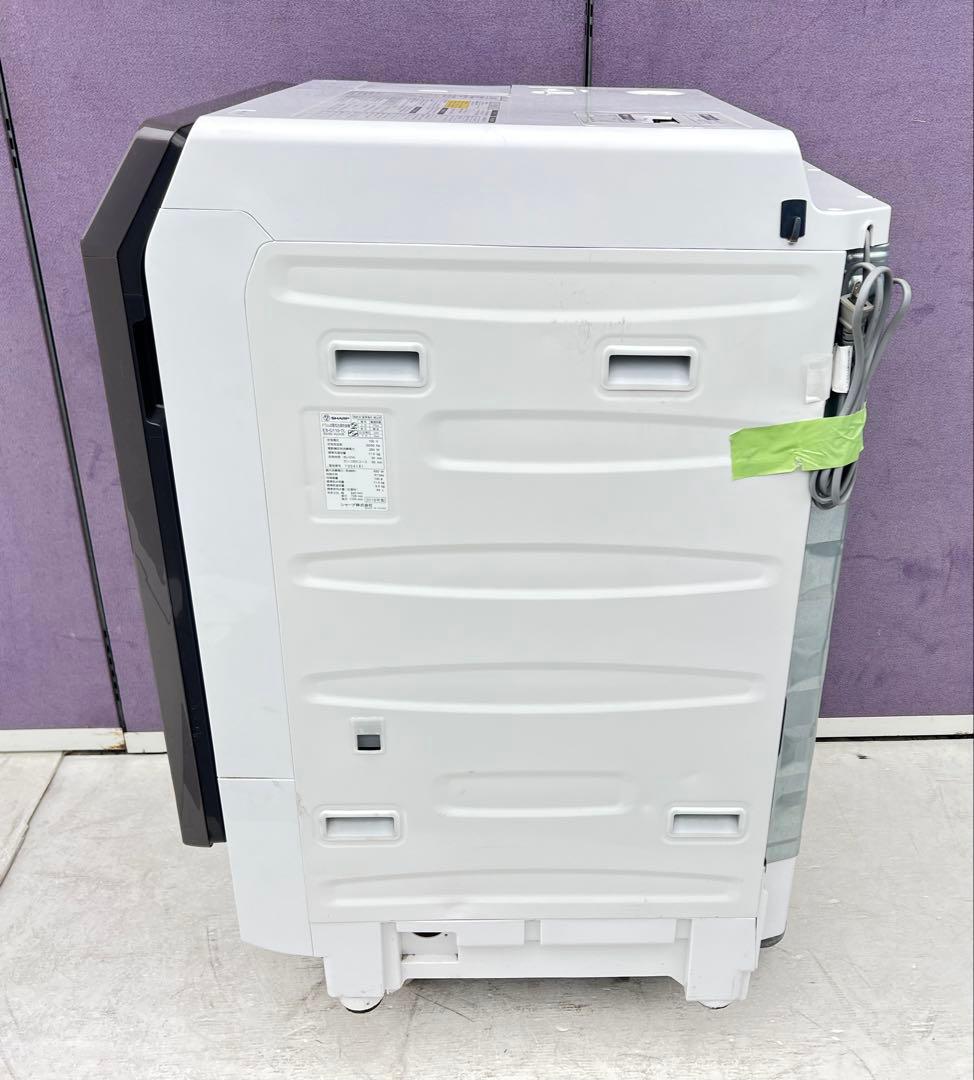 SHARP ドラム式洗濯機 本体ES-G110-TL 2018年