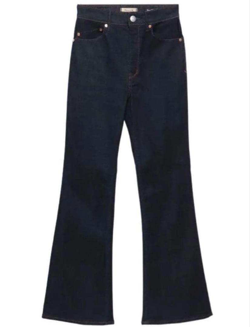 【anuans×YANUK】Boots cut flare denim 22