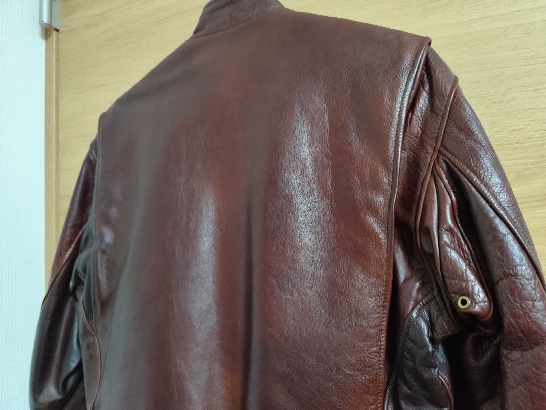 こ*ん様 ショット 38 M L 641 シングルライダース レザージャケット