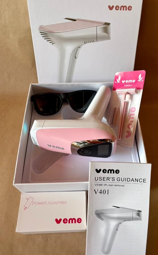 【在庫売り尽くし☆大特価】サロン仕様 家庭用脱毛器 IPL脱毛器 肌に優しい♪