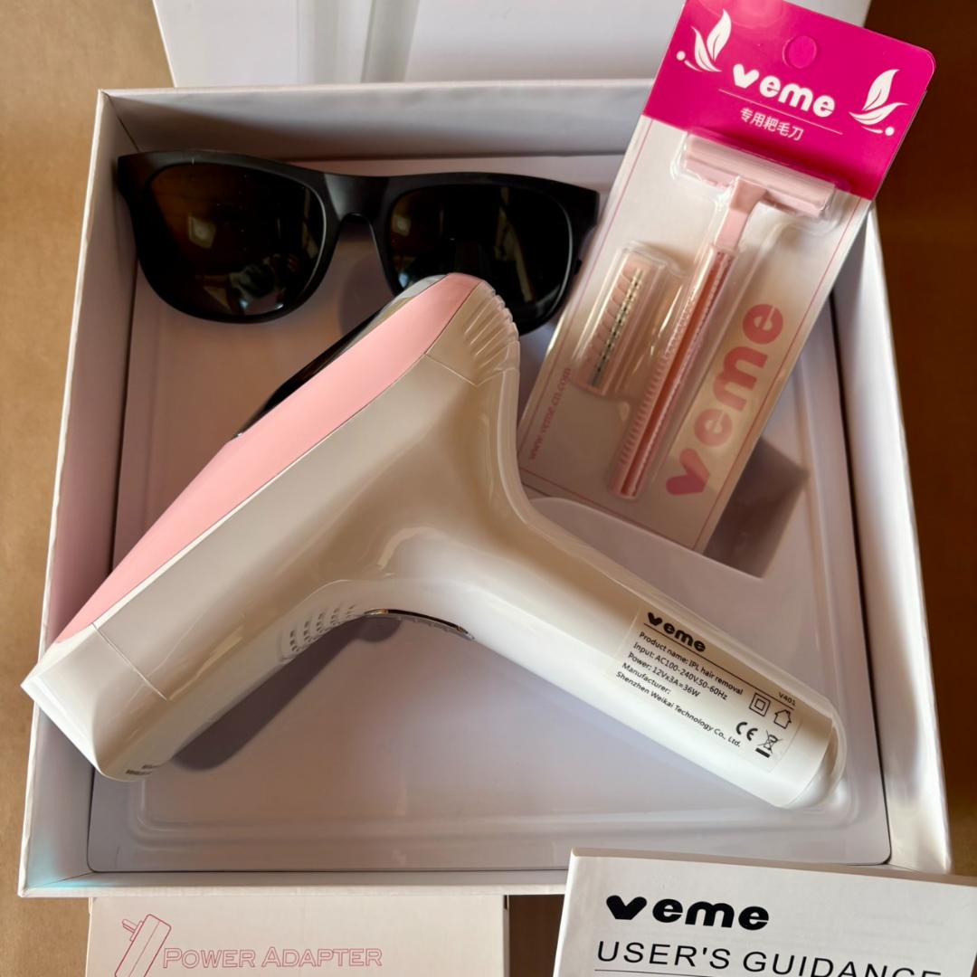 【在庫売り尽くし☆大特価】サロン仕様 家庭用脱毛器 IPL脱毛器 肌に優しい♪