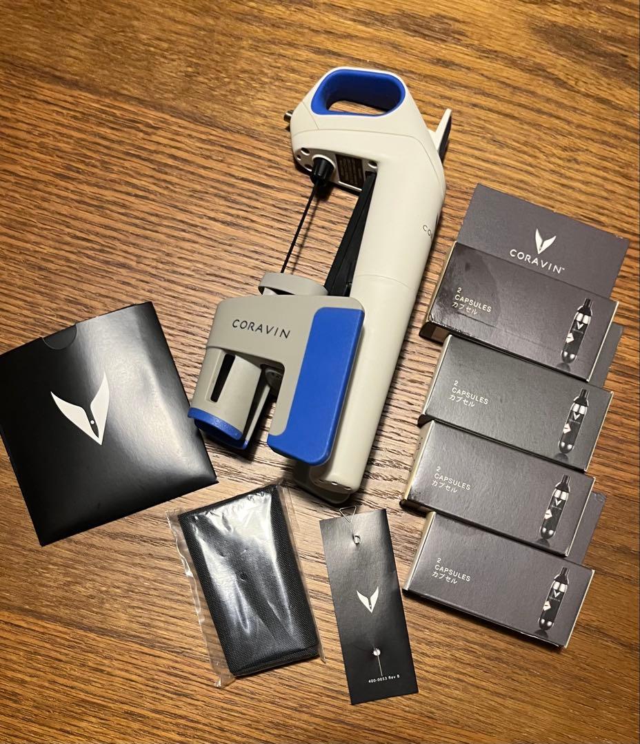 CORAVIN モデル1 窒素ガス新品8本付 動作確認済