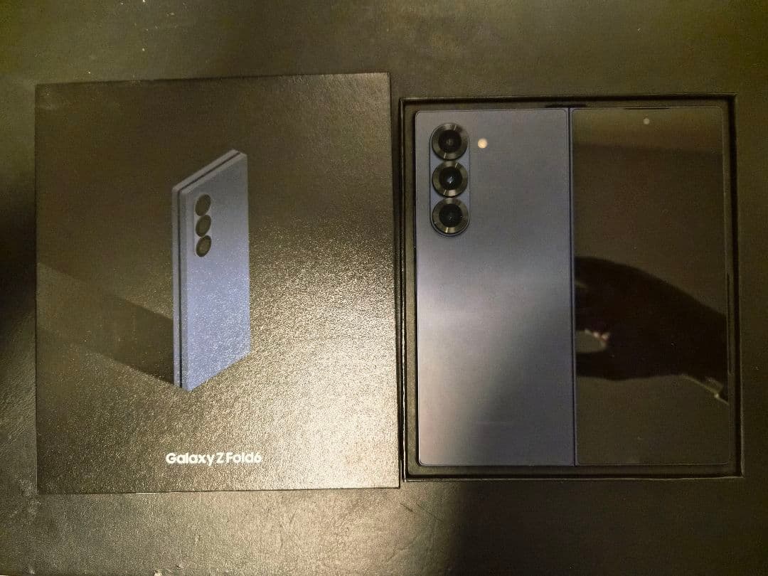 Galaxy Z Fold6 256GB 国内版ネイビー 美品 ギャラクシ