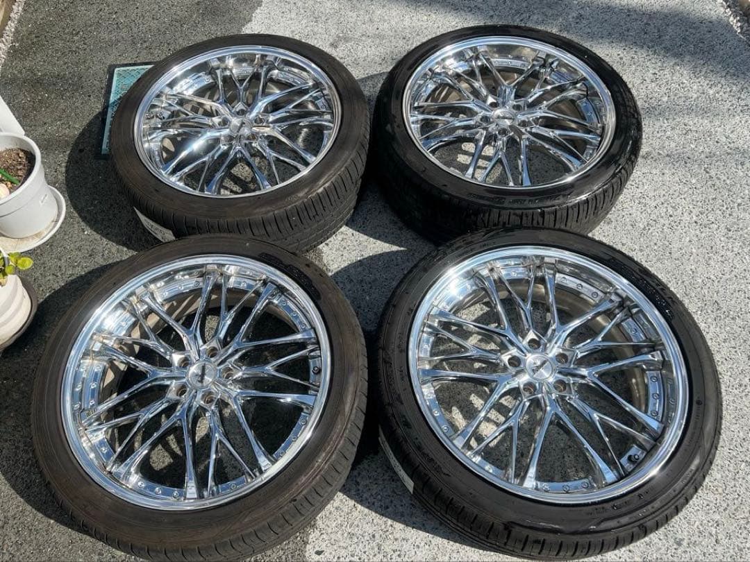 クレンツェ　ウィーバル　22インチ デザインクローム