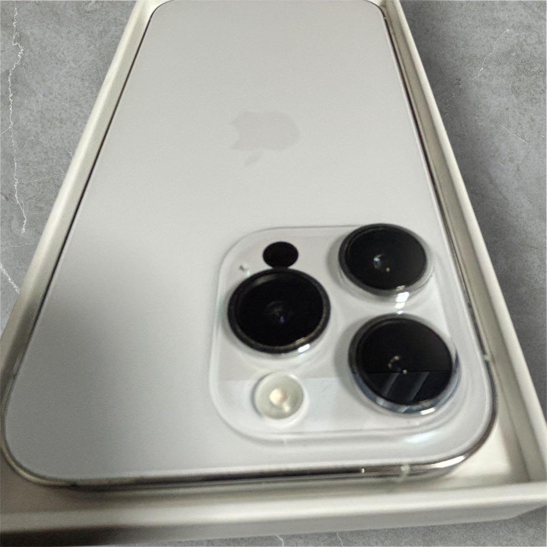 【美品】iPhone 14 Pro シルバー128GB SIMフリー