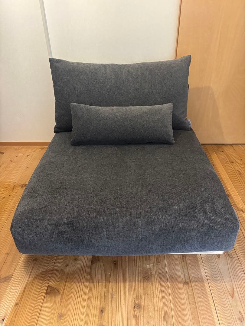 幸せになるソファ セミワイド ロータイプ 標準生地 FUMI 1人掛けソファ