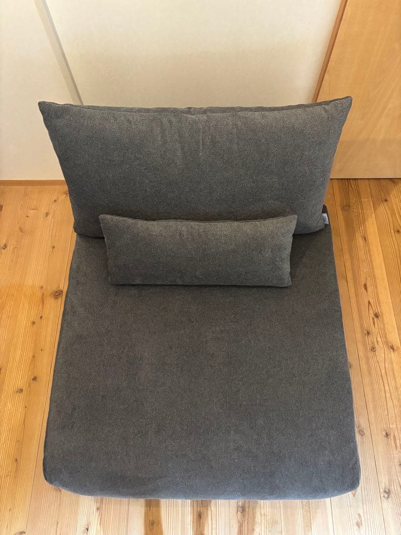 幸せになるソファ セミワイド ロータイプ 標準生地 FUMI 1人掛けソファ