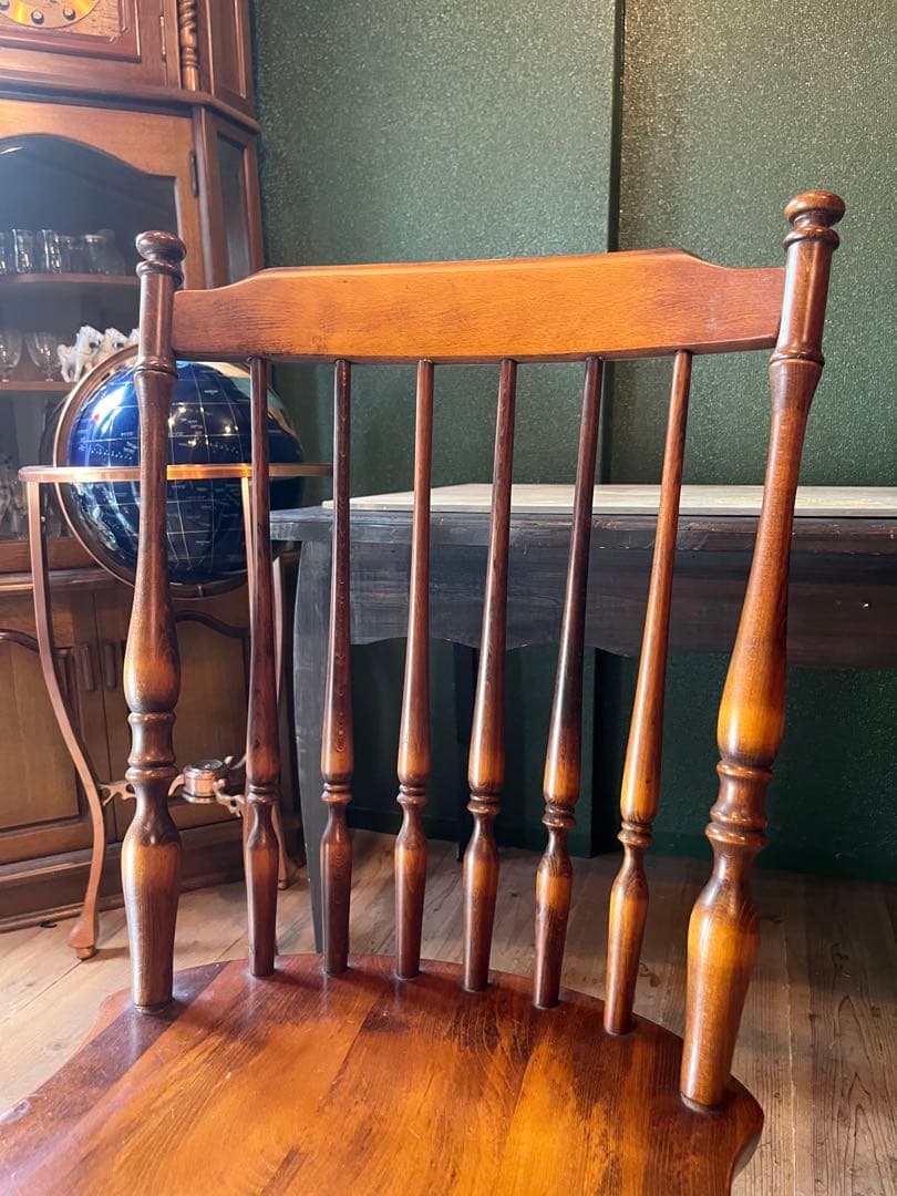 ② ウィンザーチェア インテリア 椅子 昭和レトロ